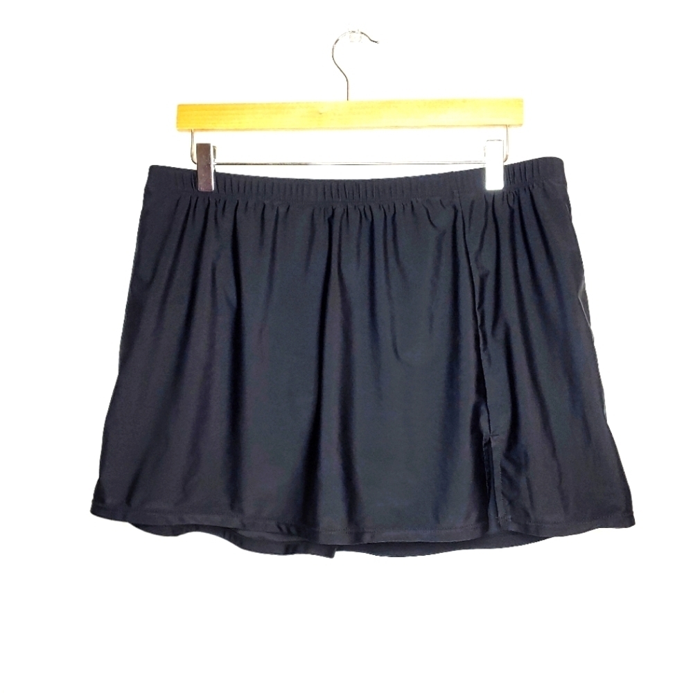 Three piece swim bottoms bundle. Size 2X/1X. Black. - Picture 4 of 12